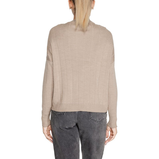 Only Beige Marabou Sweater