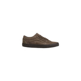 Vans Brown Suede Leather Low Top Sneakers