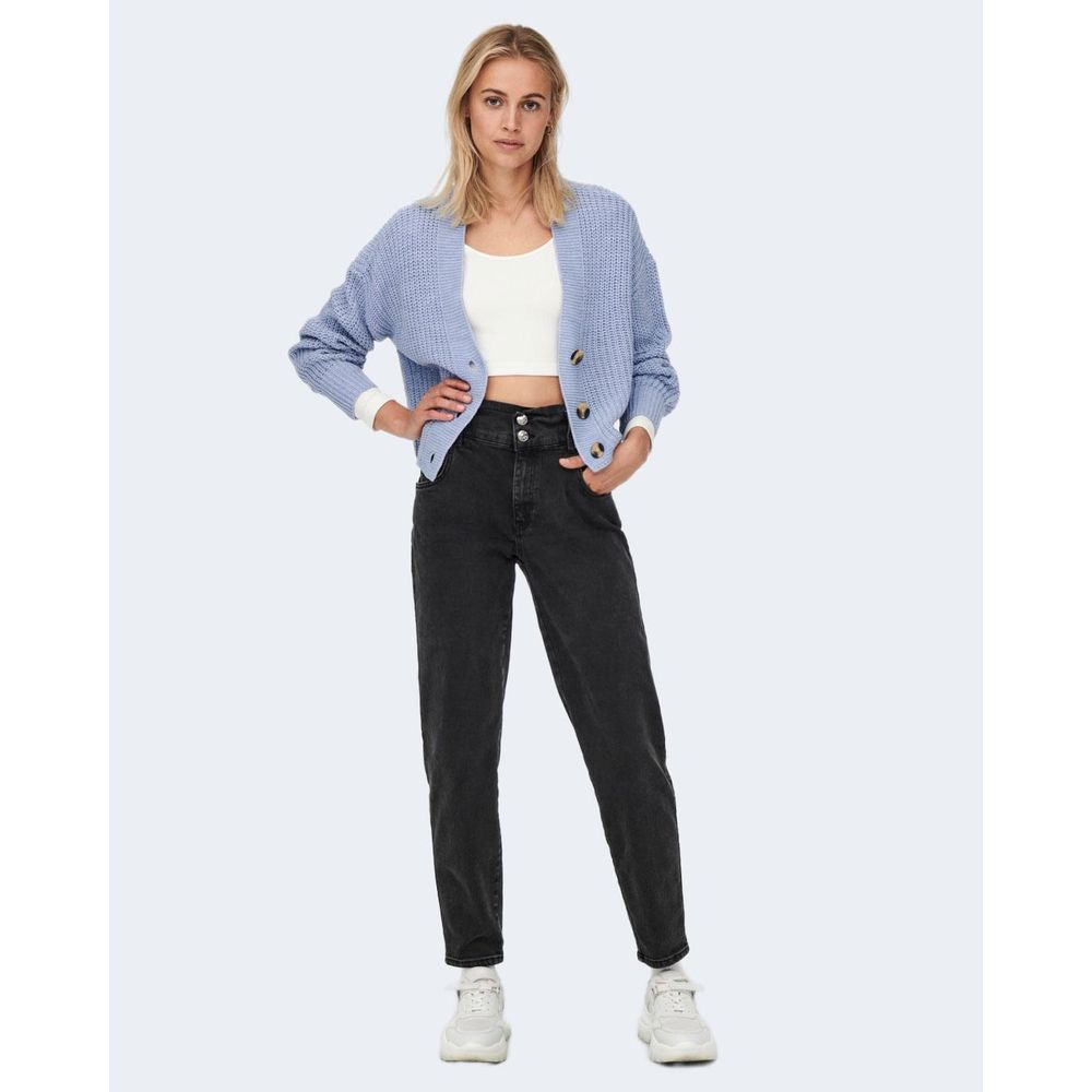 Endast blå marabou-kofta