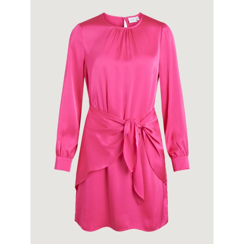 Vila Kläder Rosa Polyester Shorts
