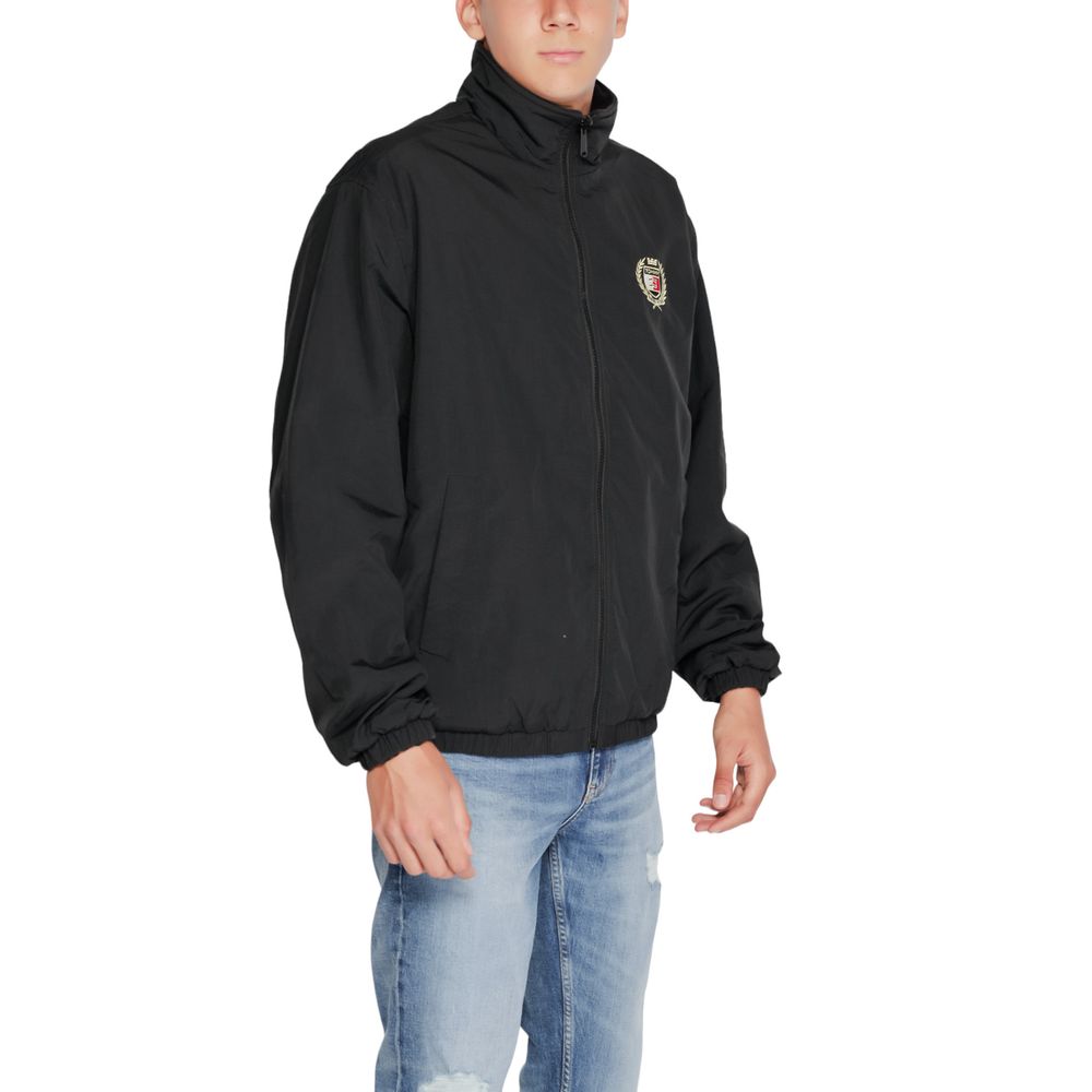 Tommy Hilfiger Jeans Svarta Jackor & Kappa i Återvunnen Polyester