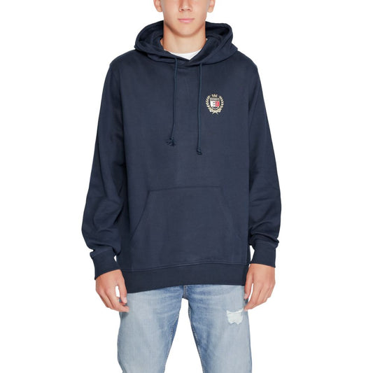 Tommy Hilfiger Jeans Blue Cotton Hoodie