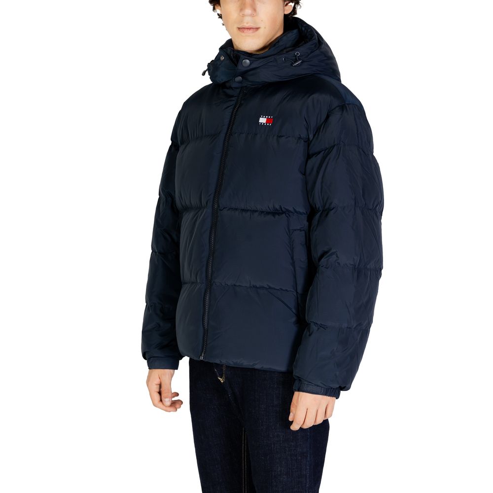 Tommy Hilfiger Jeans Blå Återvunnen Polyester Jackor & Kappa