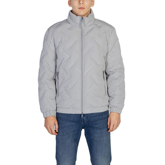 Antony Morato Gray Polyester Jackets & Coat