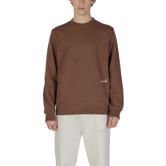 Underclub Brown Cotton Sweatshirt