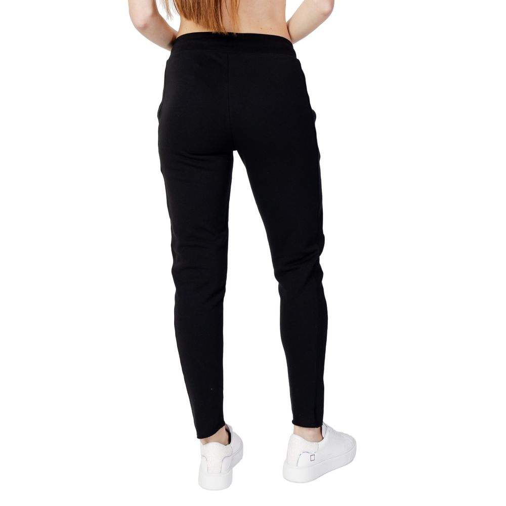 Svarta joggingbyxor i bomull