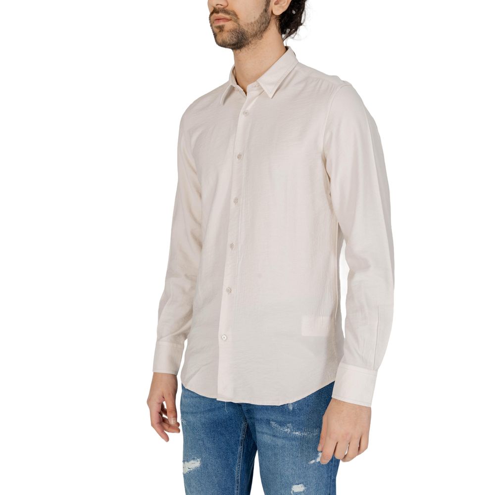 Antony Morato Beige Viskosskjorta