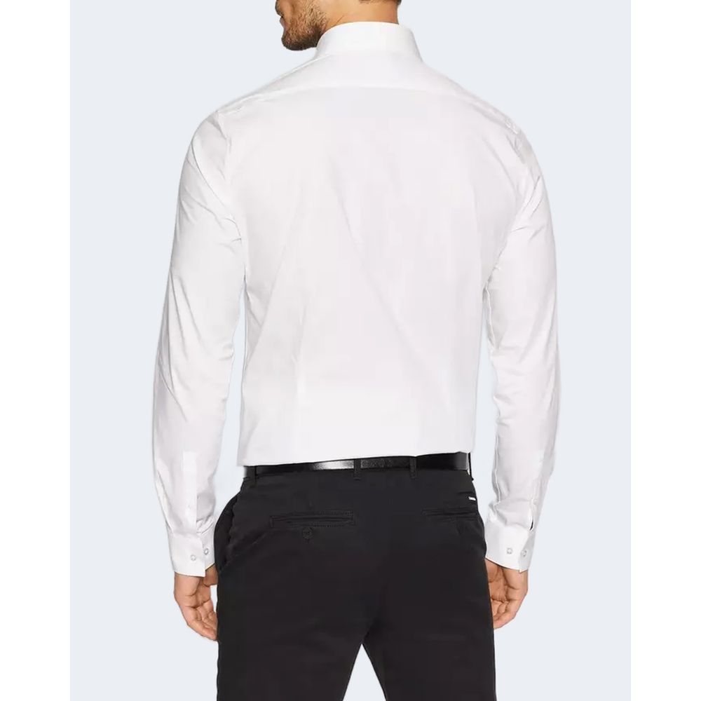 Calvin Klein hvit bomullsskjorte
