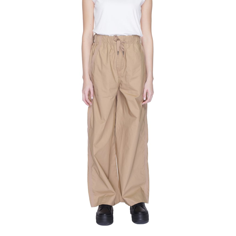 Beige bomullsbukser