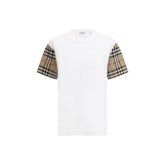 Burberry White Cotton T-Shirt
