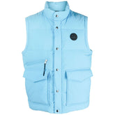 Woolrich Blue Polyester Men Vest