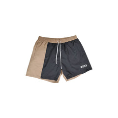 Hugo Boss Beige Polyester Swim Briefs