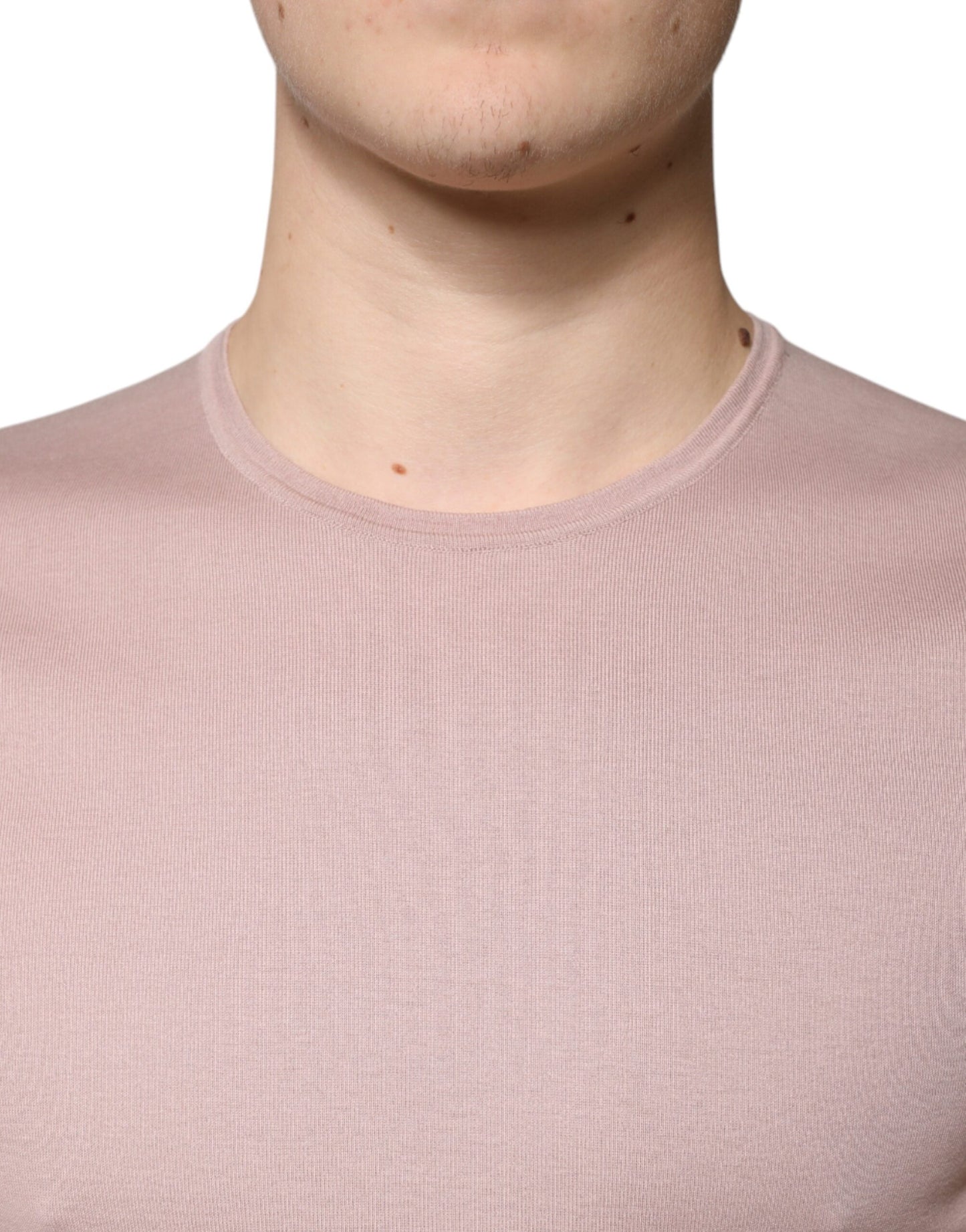 Dolce & Gabbana Brun Bomull Kortärmad Rund Halsad T-shirt