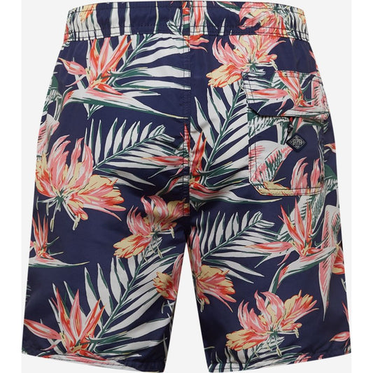 Superdry Blue Polyester Swim Shorts