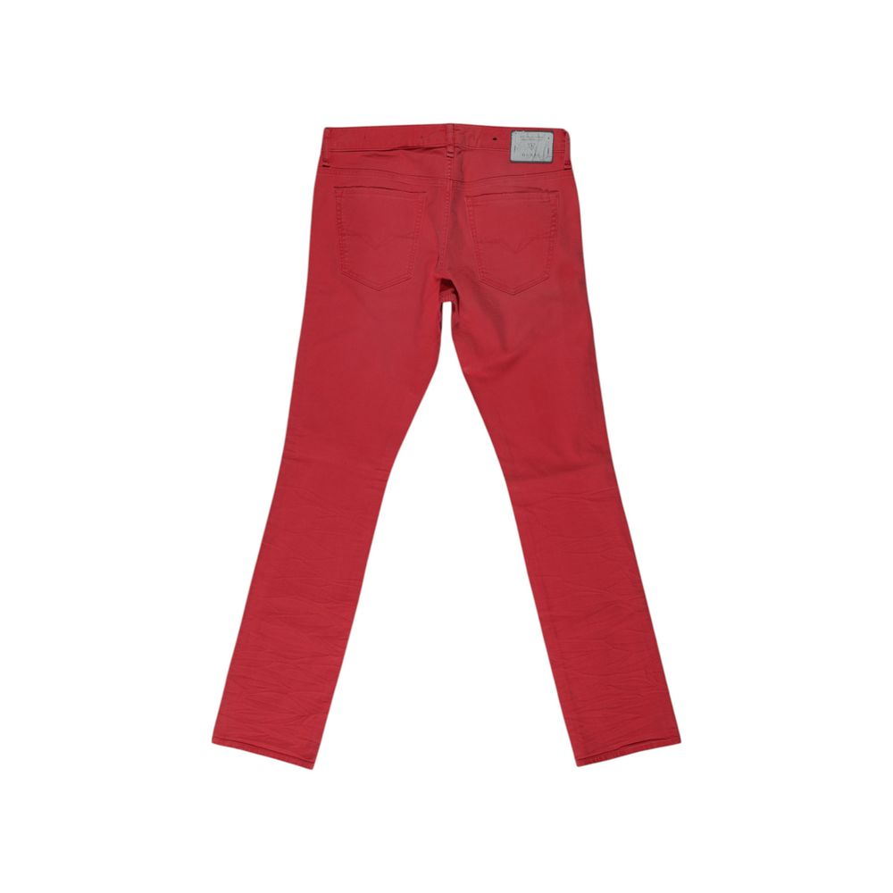 Guess røde bomullsjeans og bukser