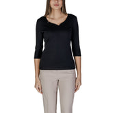 Street One Black Cotton T-Shirt