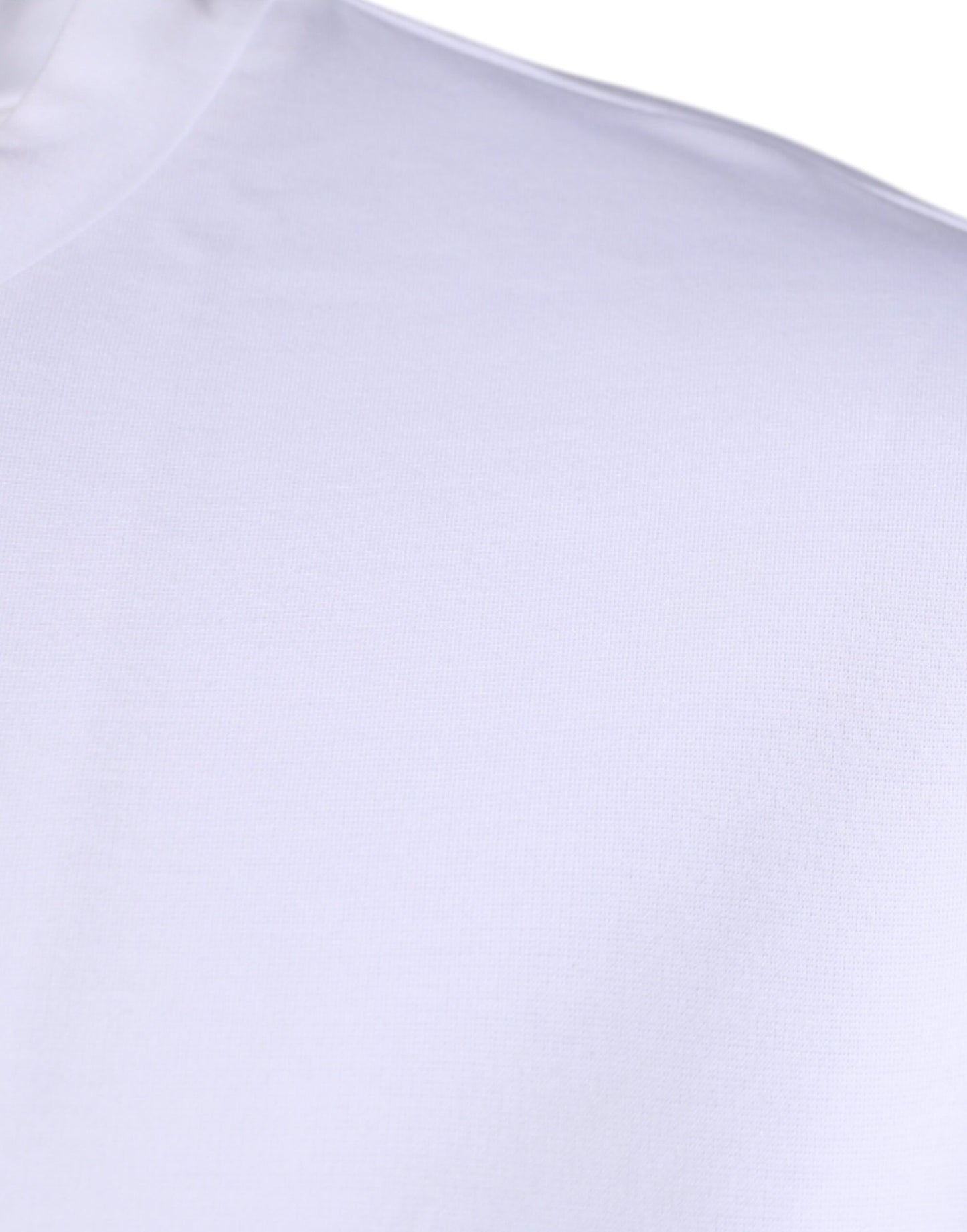 Dolce & Gabbana Vit DG Logo Rundringad Kortärmad T-shirt