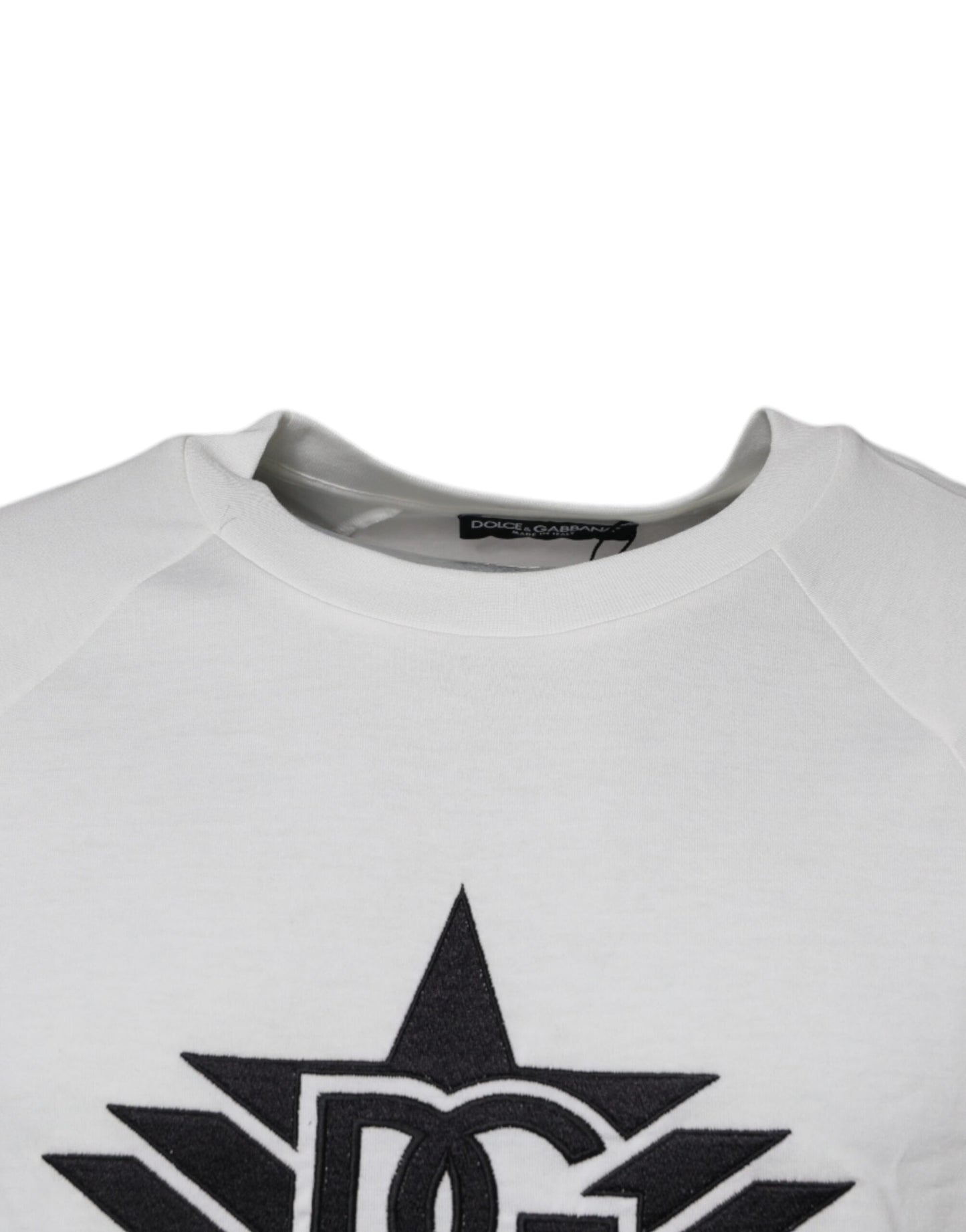 Dolce & Gabbana Vit DG Sport Rundringad Kortärmad T-shirt