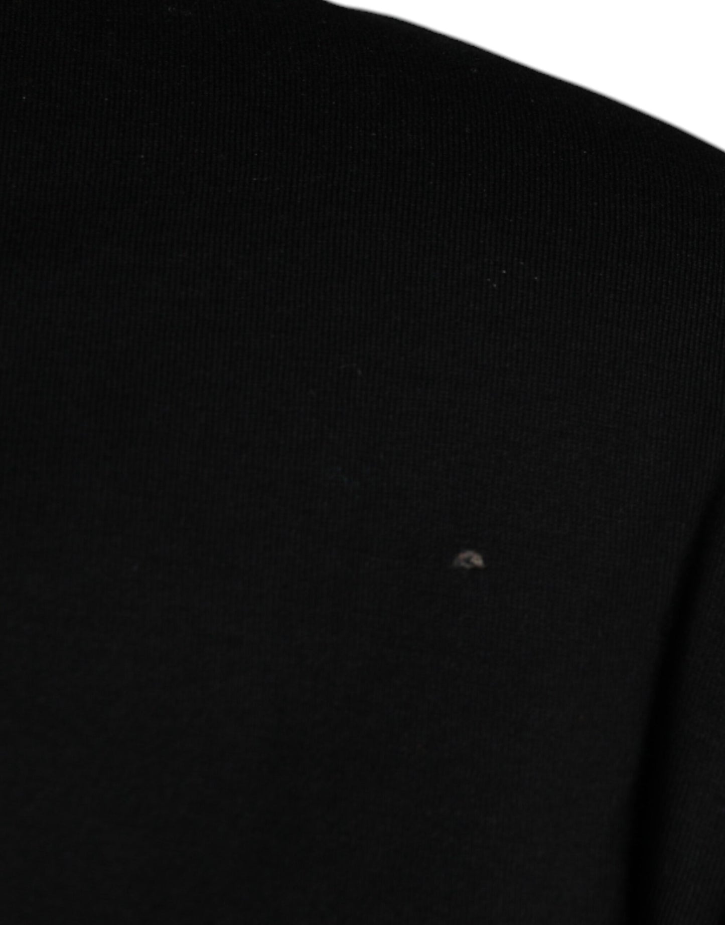 Dolce & Gabbana svart rund hals t-skjorte med korte ermer