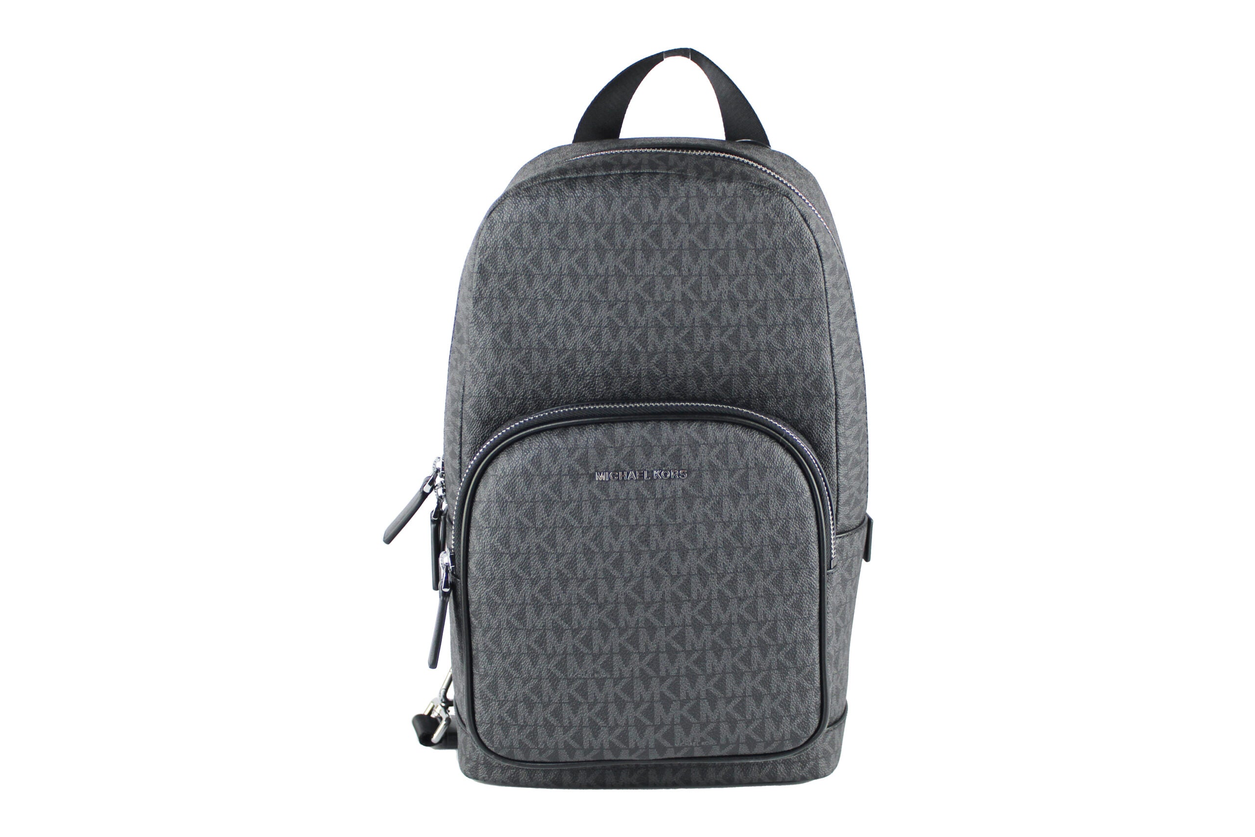 Cooper Medium Svart Signature PVC Sling Ryggsäck