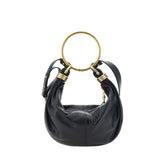 Chloé Black Calf Leather Bos Taurus Handbag