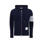 Thom Browne Blue Cotton Sweatshirt
