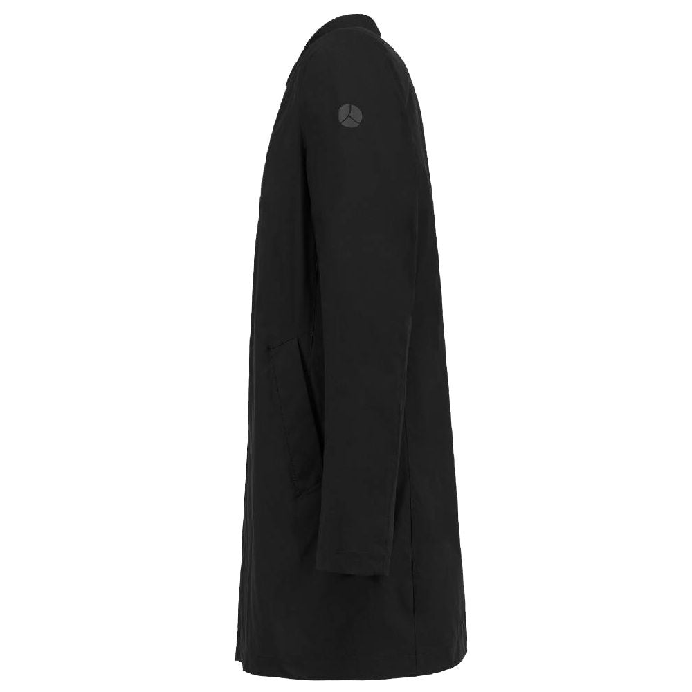People Of Shibuya svart trenchcoat i återvunnen polyester för män