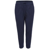 Only Blue Viscose Casual Pants