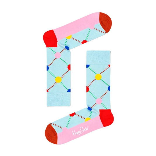 Happy Socks Blå Bomullsstrumpa