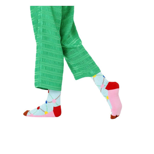Happy Socks Blå Bomullsstrumpa