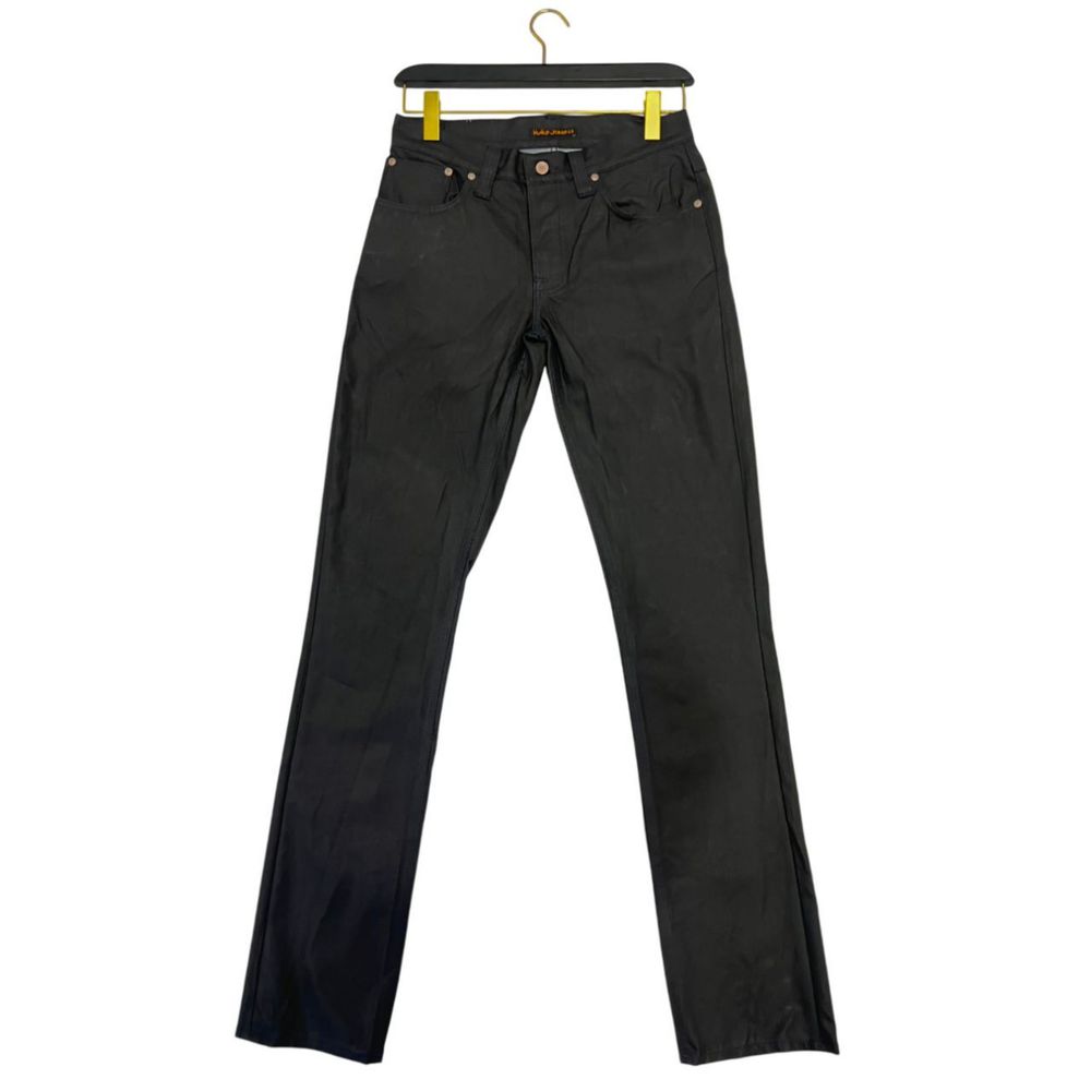 Nudie Jeans "Black Cotton Men Jeans"