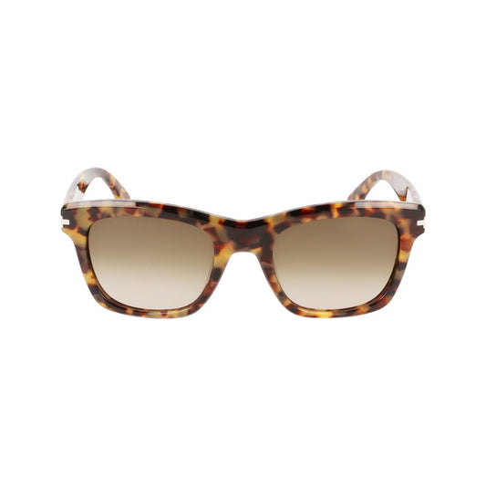 Lanvin bruna acetat solglasögon