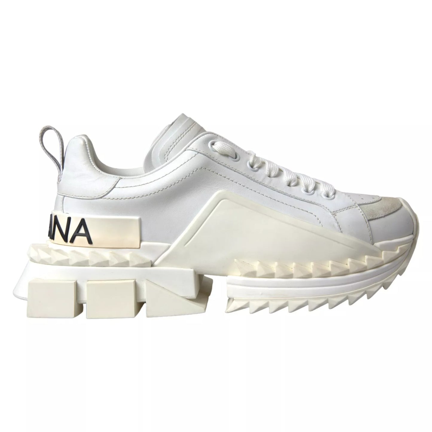 Dolce & Gabbana Vita Läder Super Queen Dam Sneakers