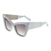 GCDS White Acetate Sunglasses