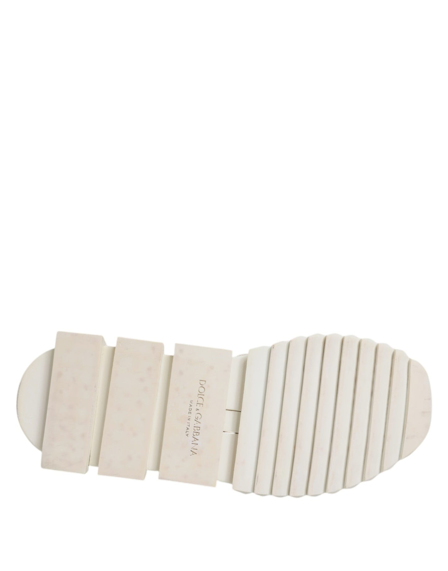Dolce & Gabbana Hvite Mesh Sorrento Trekking Sneakers Sko