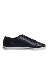 Dolce & Gabbana Blue Low Top Men Saint Tropez Sneakers Shoes