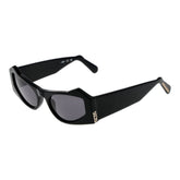 GCDS Black Acetate Sunglasses