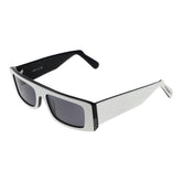 GCDS White Plastic Sunglasses