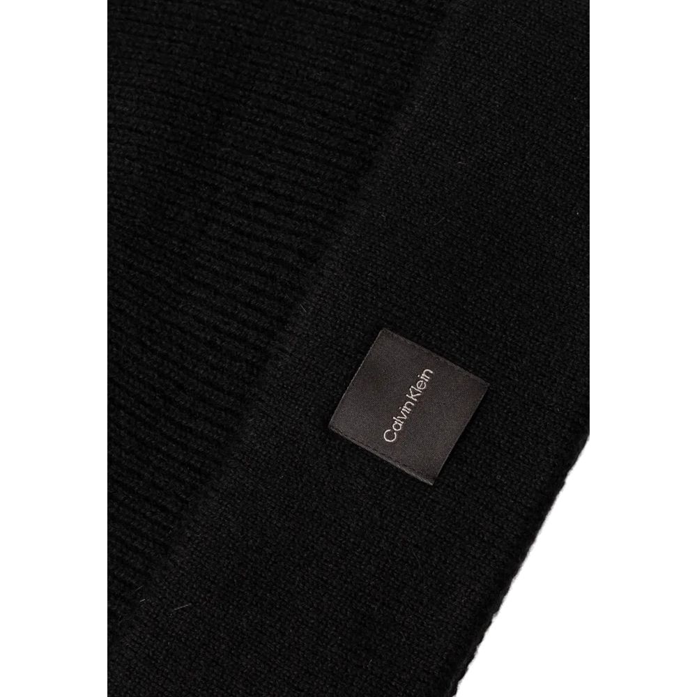 Calvin Klein svarta kashmirkepsar basebollkeps