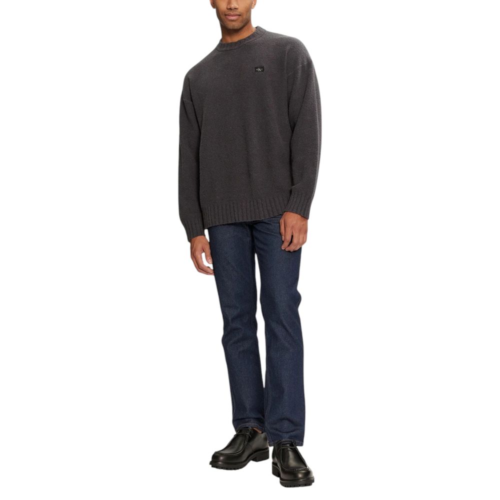 Calvin Klein Jeans Grå Bomullströja
