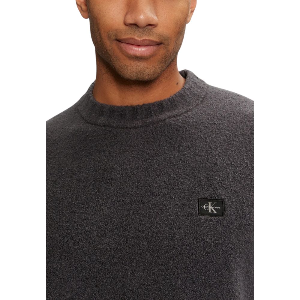 Calvin Klein Jeans Grå Bomullströja