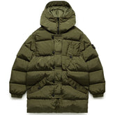 Stone Island Grønn Nylon Herre Parka