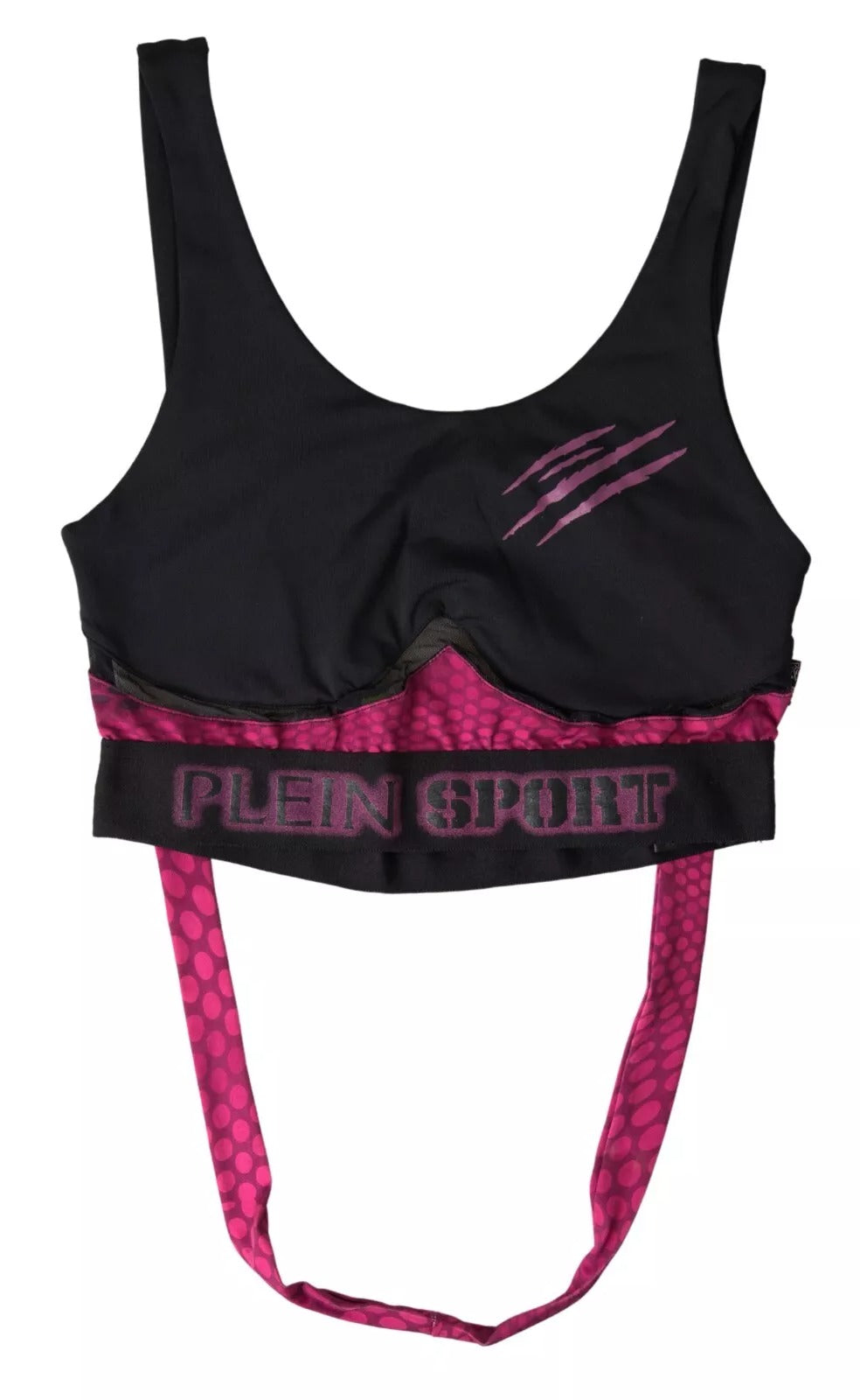 Svart fuchsia logotyp Athlete Hannah BH underkläder