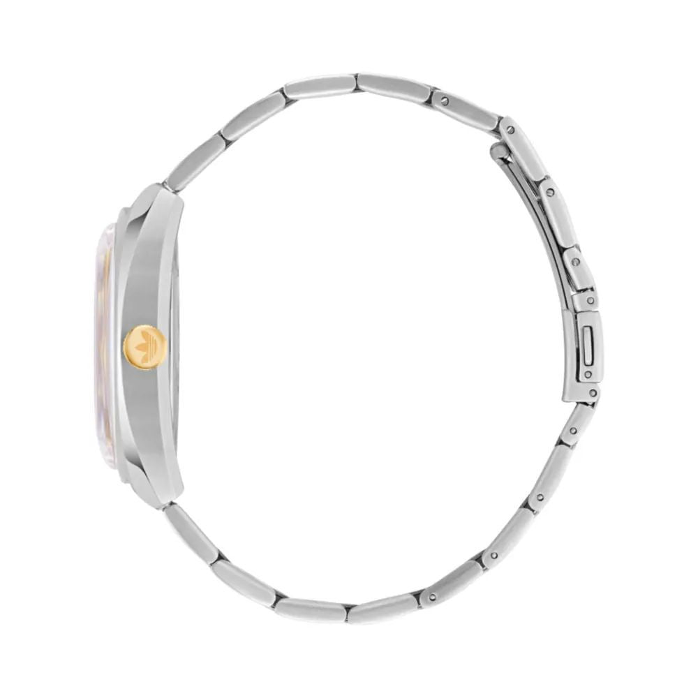 Adidas grå rostfri klocka