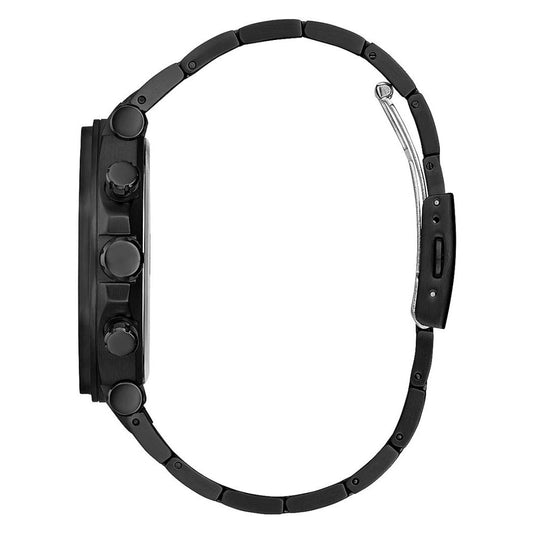 Guess svart rostfritt stålklocka