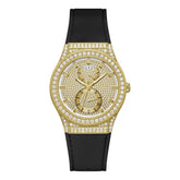 Guess Black Synthetic Dress Watch
