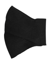 Dolce & Gabbana Black Nylon Knitted Ski Mask Balaclava