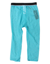 Dolce & Gabbana Ljusblå DG Logo Nylon Cropped Tights Underkläder