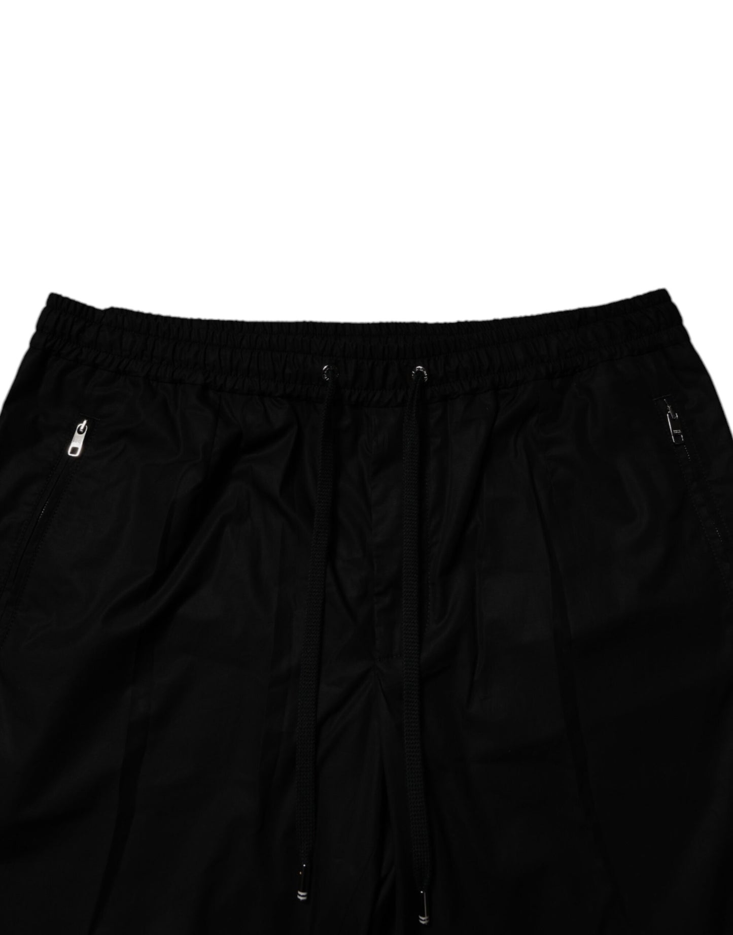 Dolce & Gabbana Svarta Bomull Herr Jogger Träningsbyxor Byxor