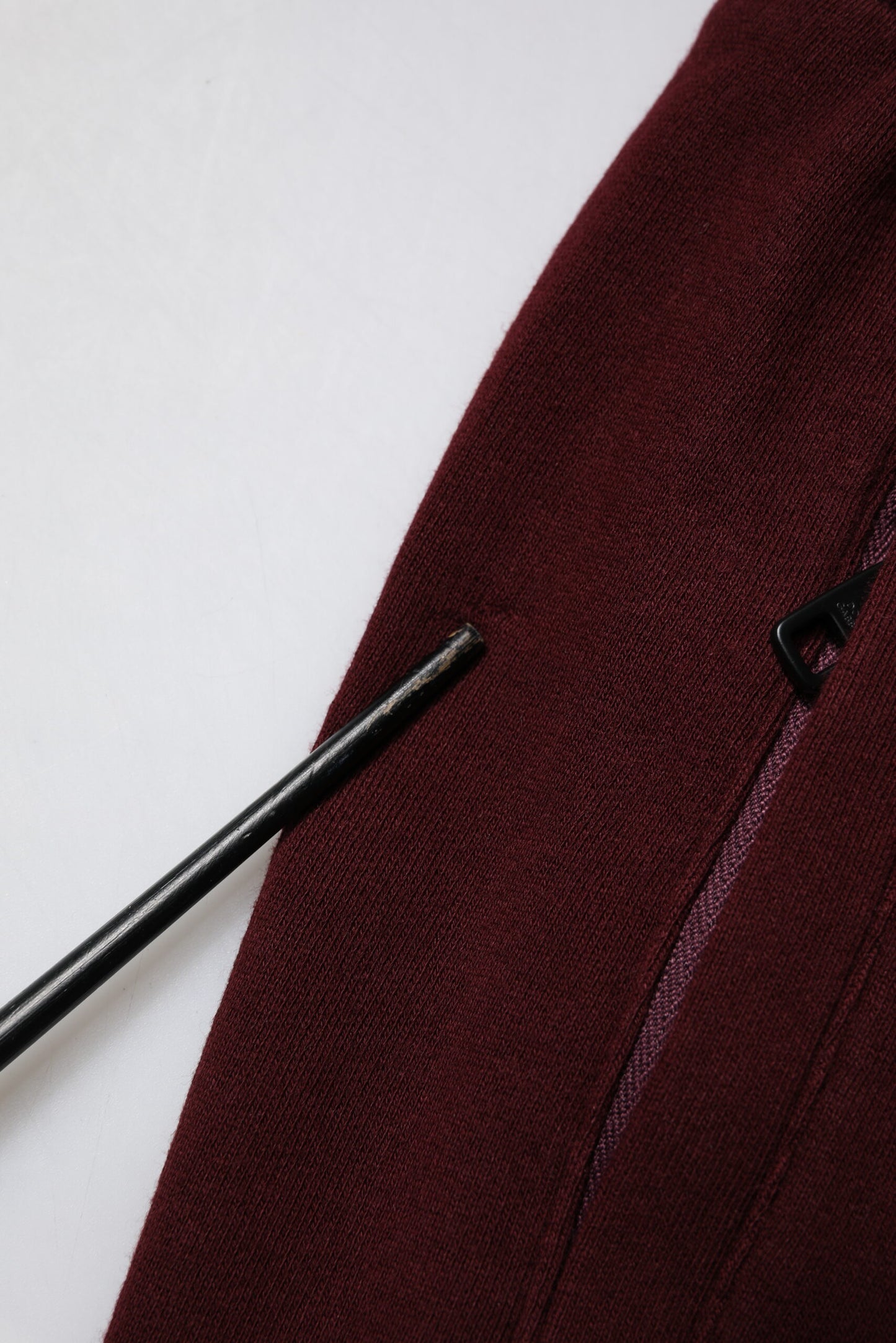 Dolce & Gabbana Bordeaux bomullsjogger herr mjukisbyxor